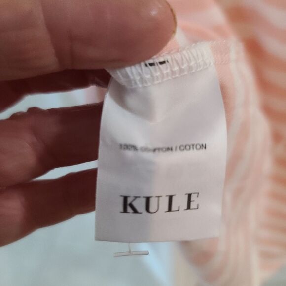 Kule The Charlotte Dress Pink and White XS NWT - Picture 9 of 10